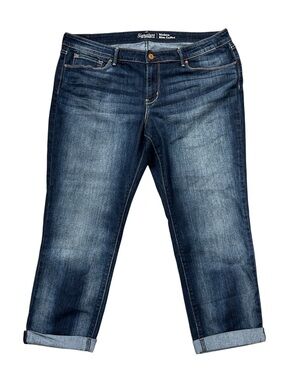 Levi's Signature Modern Slim Cuffed Capri Jeans
